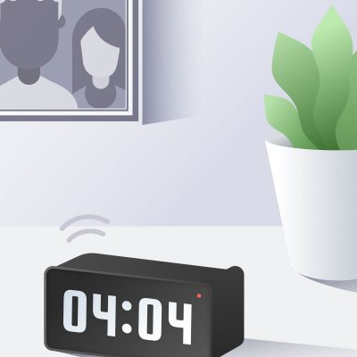 illustrated clock